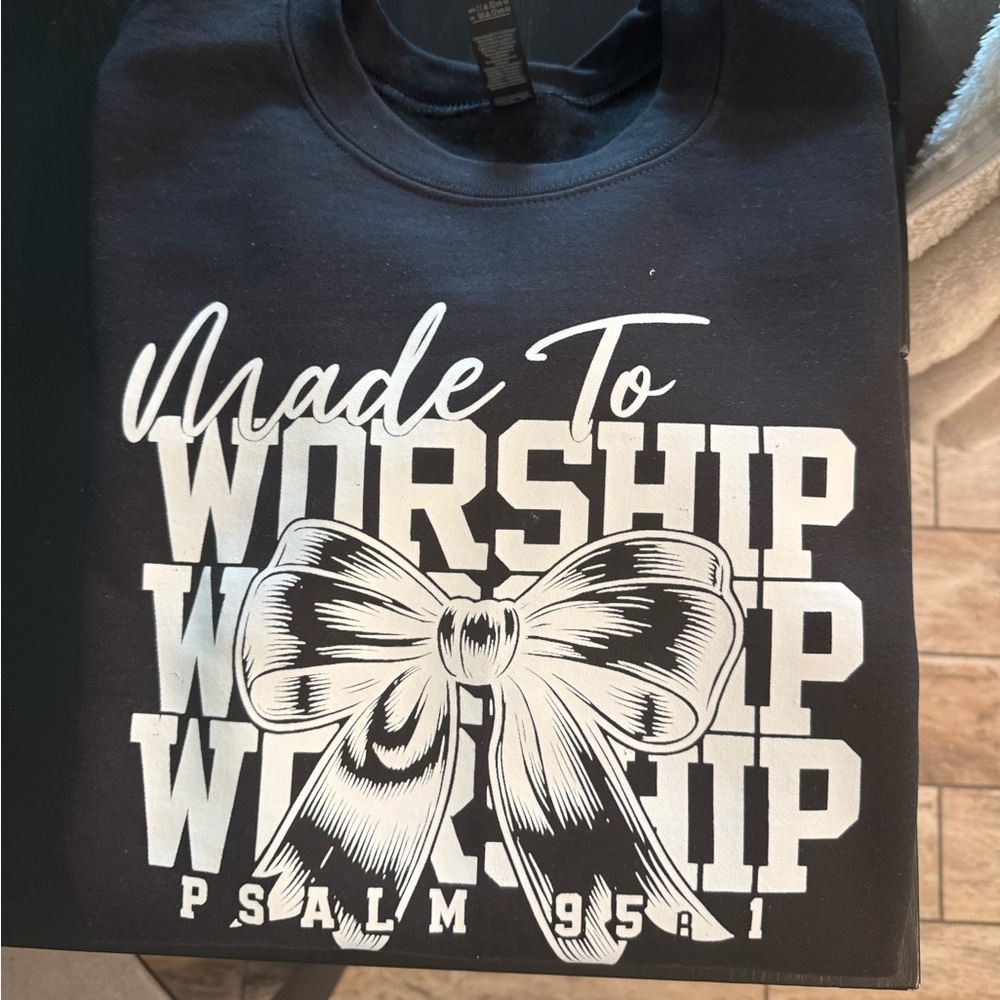Made to Worship Crew Neck Sweater